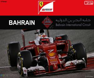 yapboz Kimi Räikkönen G.P Bahreyn 2016